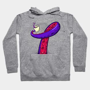 Tentacle with a coffee Hoodie